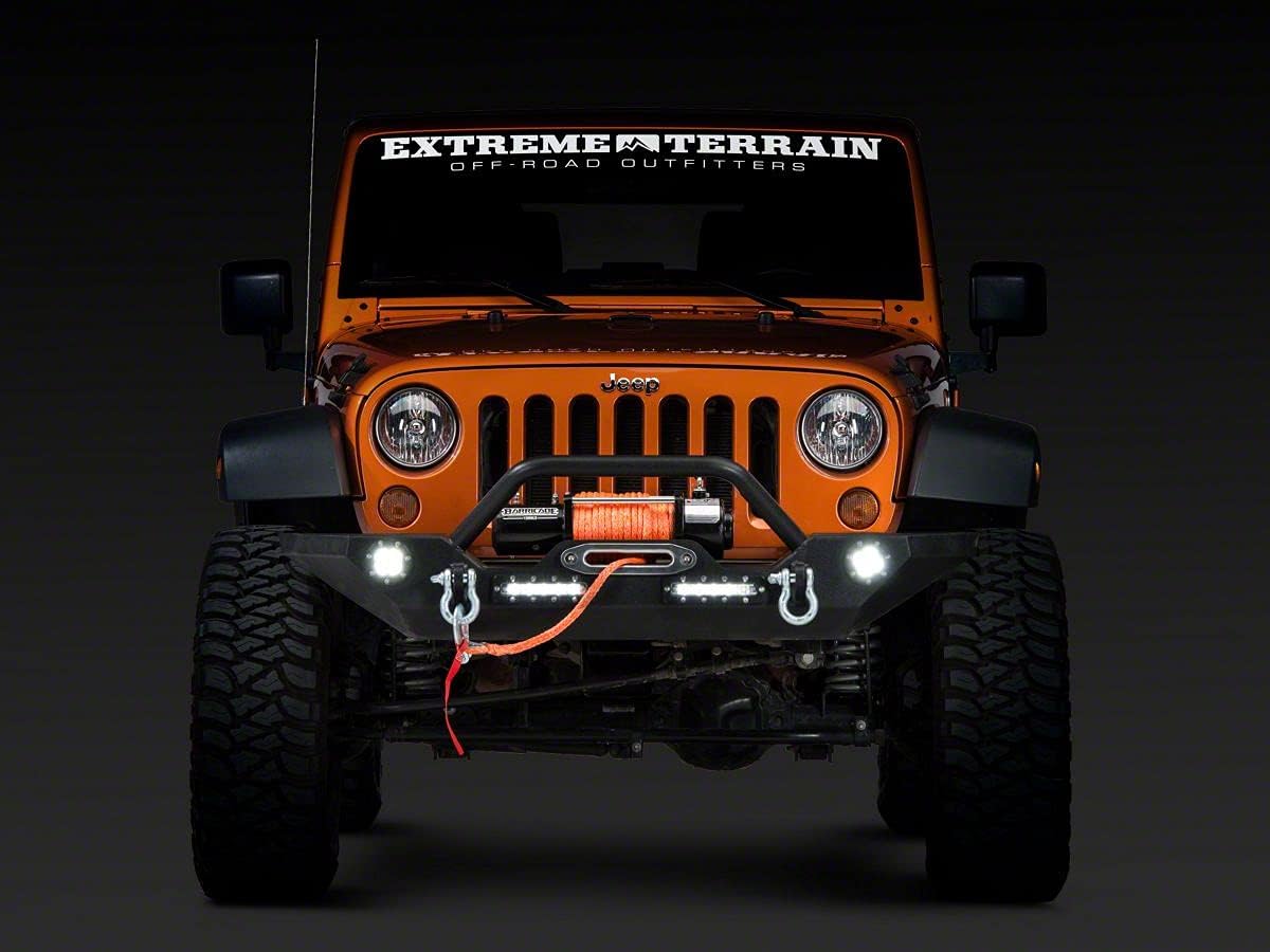 Front Bumper with LED Lights B1145