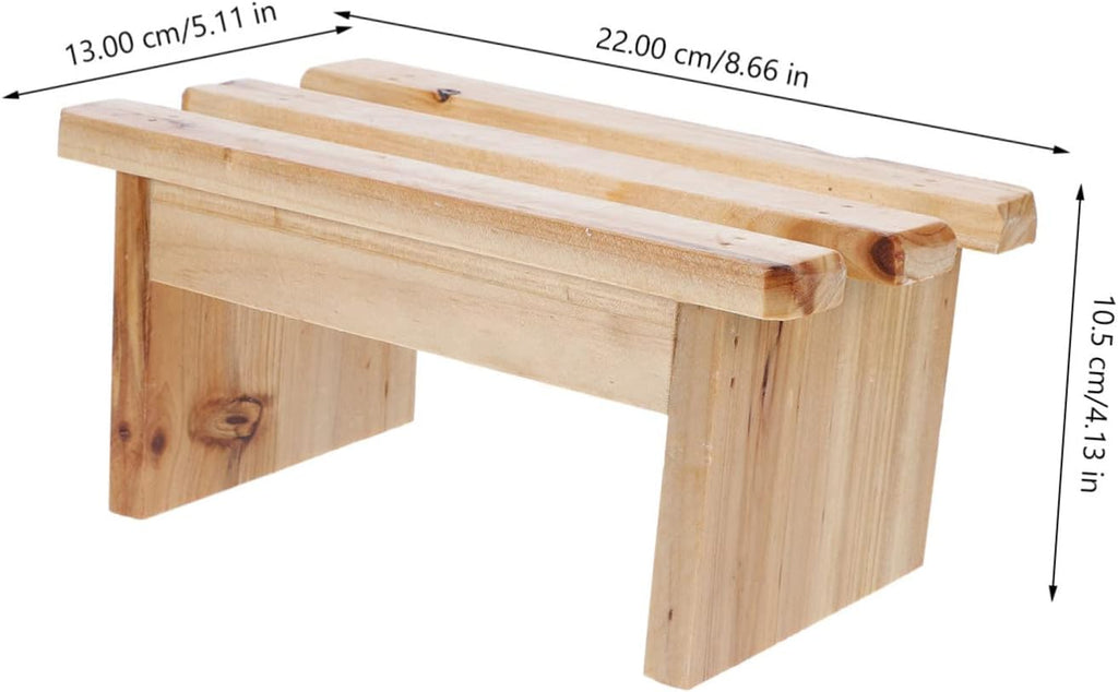 Wooden Foot Stool U77357