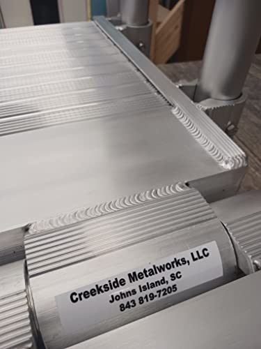 Silver Aluminum Folding Dock Step T802