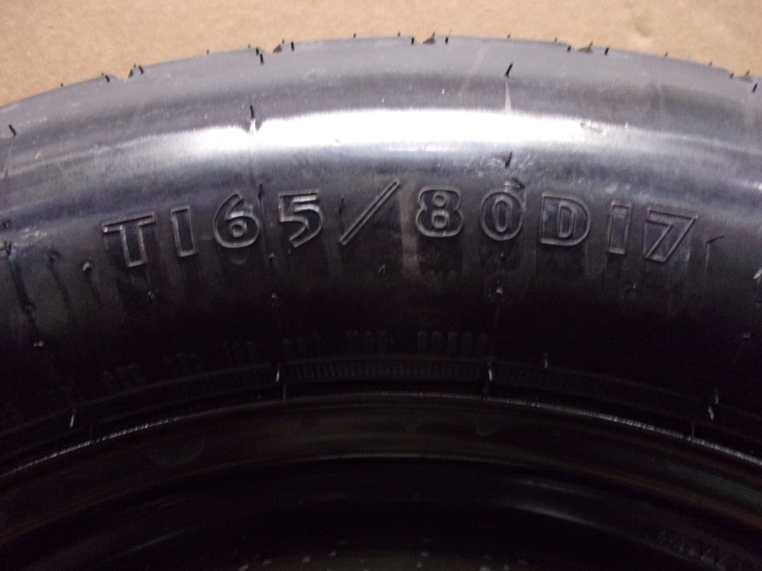 Pre-Owned 17x4 Steel Wheel Compact Spare Tire C735218