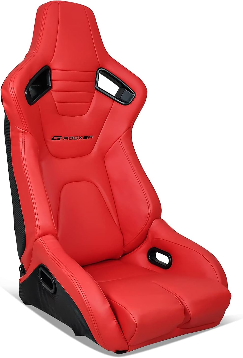 Blue PU Leather Reclinable Bucket Racing Seat B926