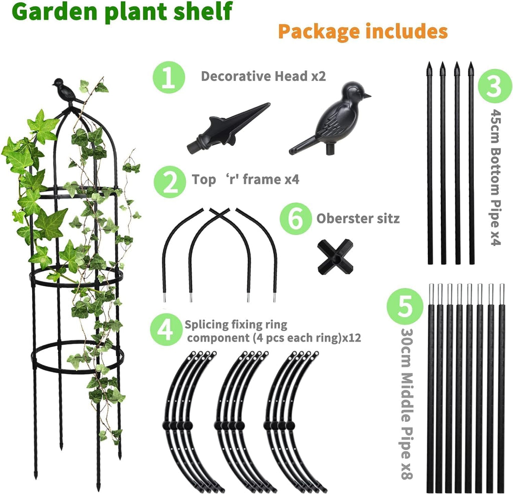 6ft Tall Plant Trellis for Climbing Plants Z677