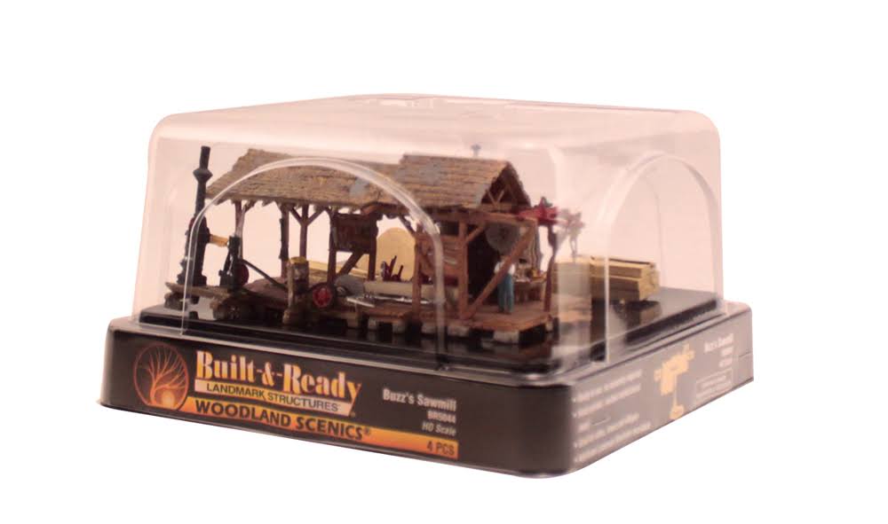 HO Built-Up Buzz Sawmill M303049