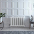 White Cast Iron Style Radiator H2933