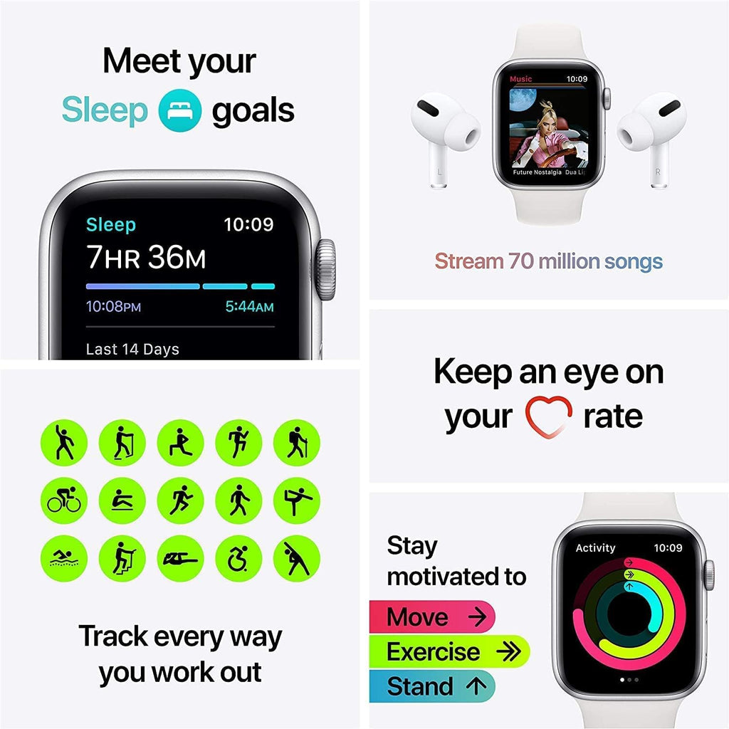 Gold Aluminum 44mm GPS+Cellular Apple Watch X65380