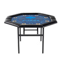 Folding Poker Table with Felt Playing Surface J270