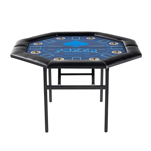 Folding Poker Table with Felt Playing Surface J270