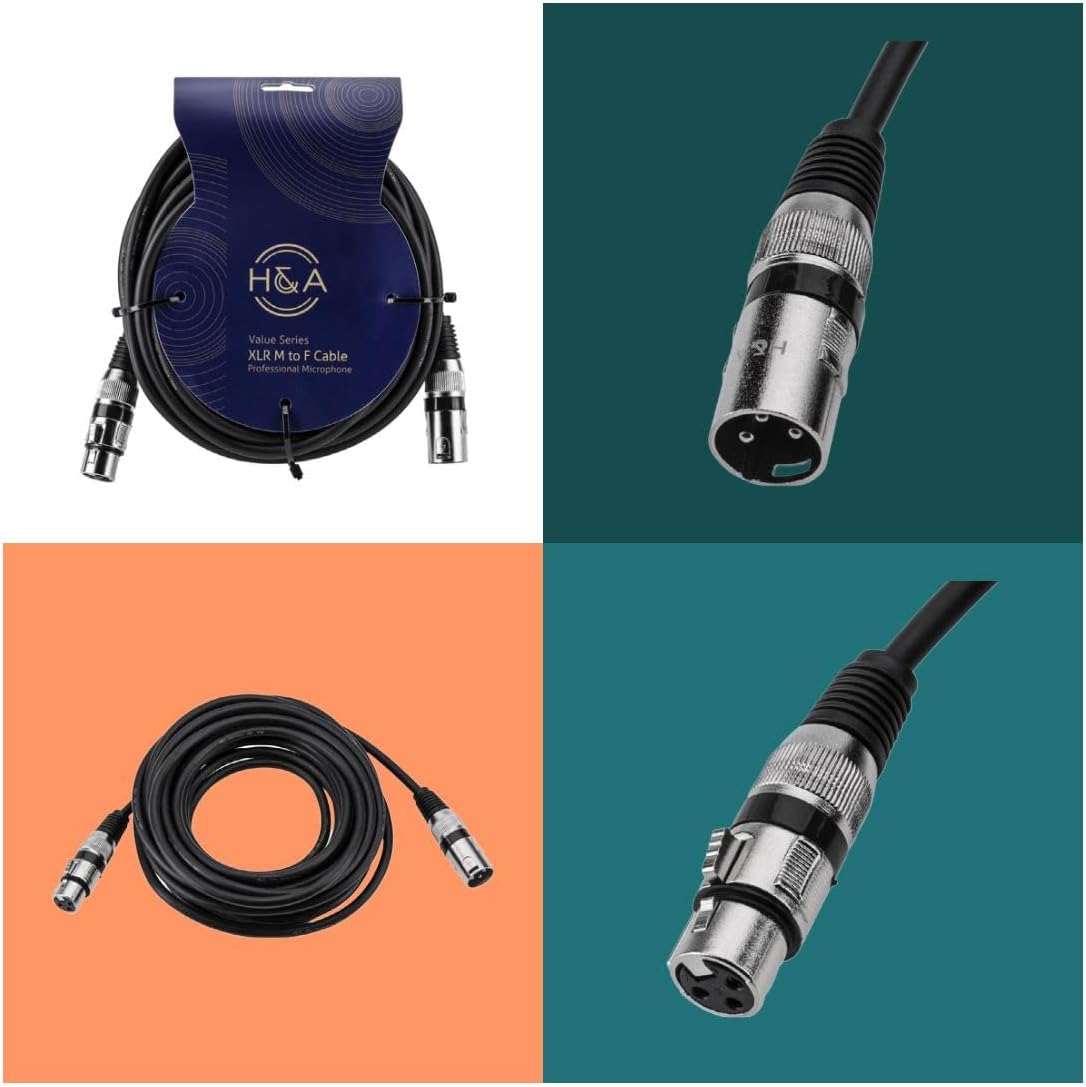 2x2 USB Audio Interface Bundle with Headphones and 2 XLR Cables S631
