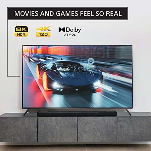 65 Inch 4K Ultra HD LED Smart Google TV with Dolby Vision HDR and Native 120HZ Refresh Rate V8460