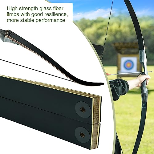 Black Hunter Takedown Recurve Bow, 60" F46699