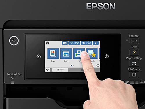Wireless All-in-One Inkjet Printer with Auto Duplex, Copy Scan Fax, Two 250-Sheet Trays, 50-Sheet ADF U57073