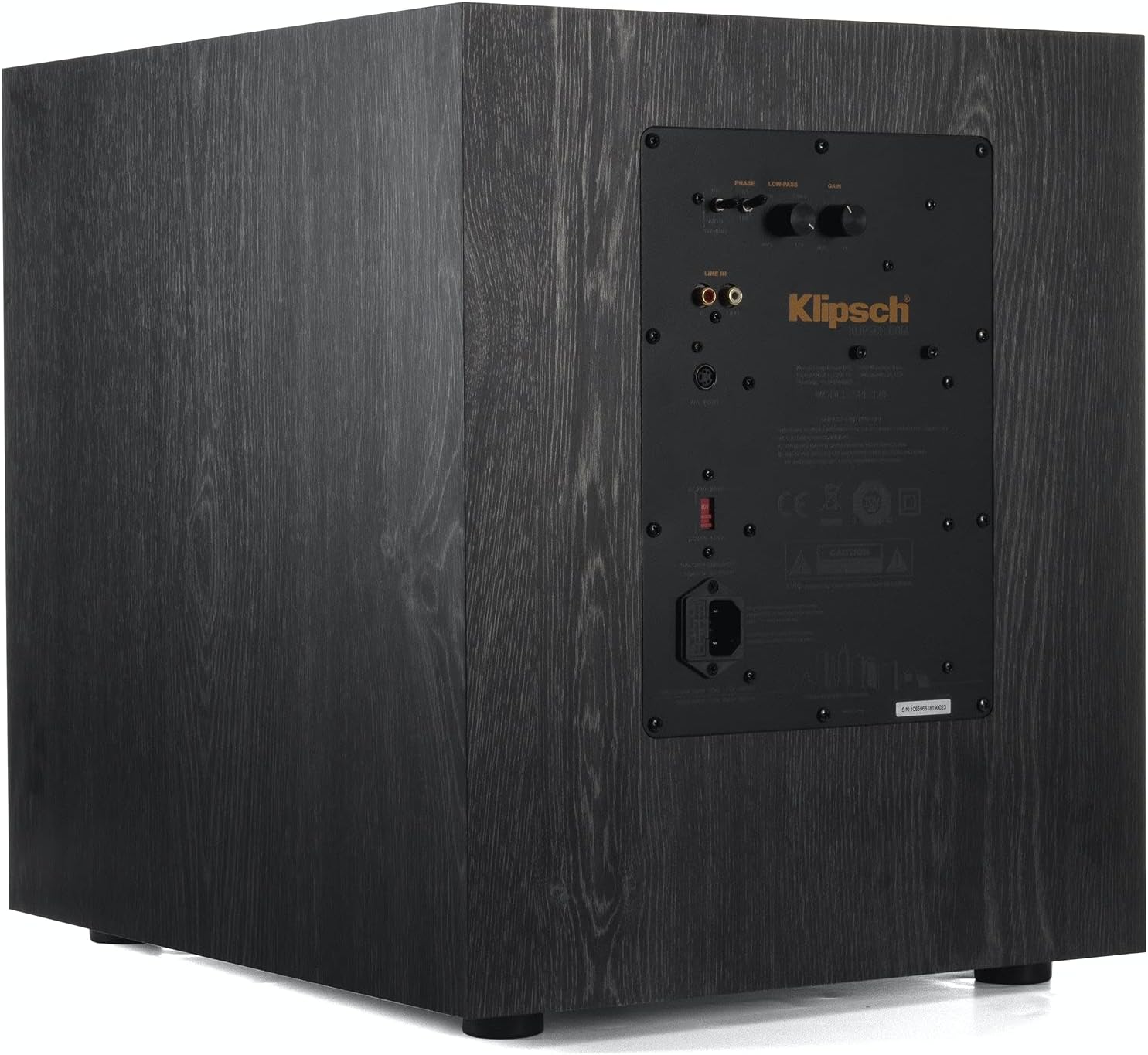 Black Powered Subwoofer 12 inches S16787