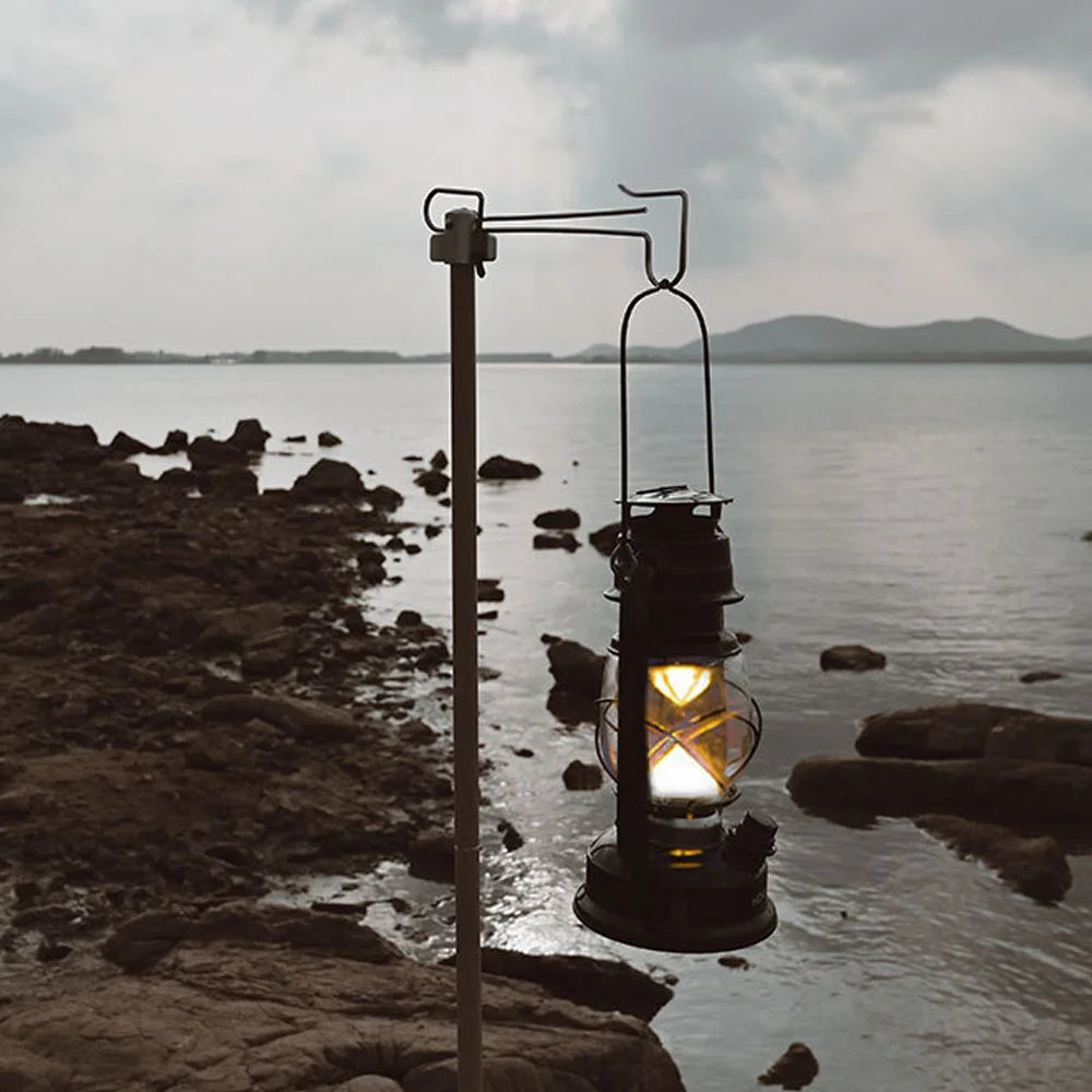 Portable Folding Aluminum Alloy Camping Lantern Stand J176