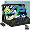 Blue 11 inch Android 13 Tablet 16GB+256GB with 1TB Expand I28522