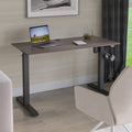 Adjustable Height Desk Ash Gray Oak R2791