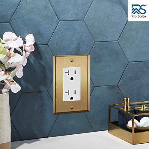 Metal Gold Wall Plate H105562
