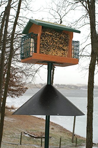 Black 18-Inch Squirrel Baffle D769