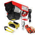 440lbs Automatic Electric Cable Hoist with Wireless Remote Control 120V Overhead Winch, 38ft Lifting Height F940828