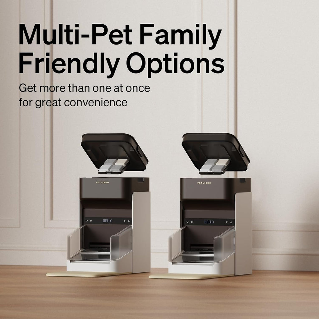 2 Packs RFID Automatic Cat Feeders, 3L A236859