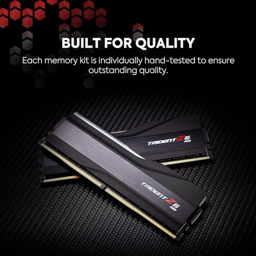 DDR5 RAM 64GB (2x32GB) 6000MT/s CL30-40-40-96 Matte Black Desktop Computer Memory H28119