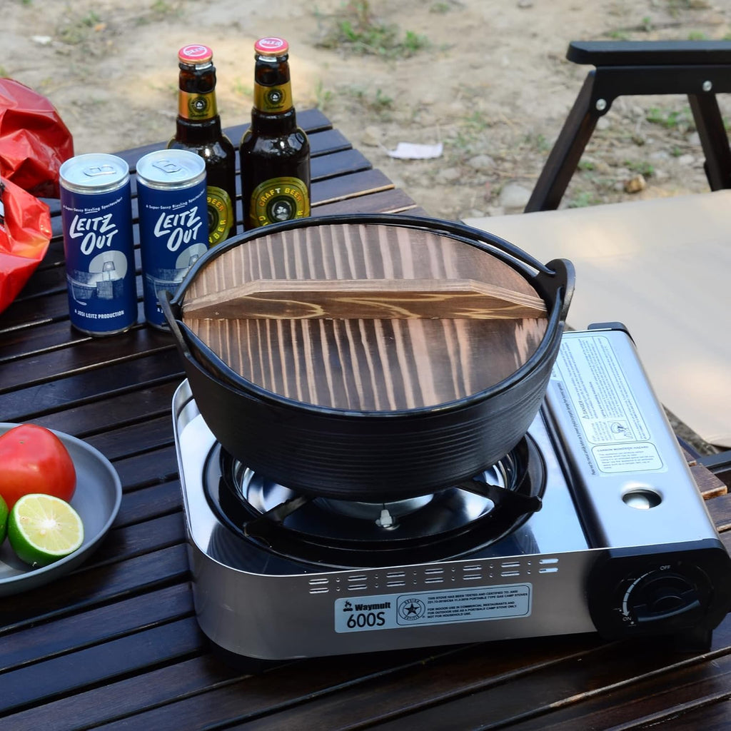 Portable Butane Stove Single Burner with Carrying Case J781993