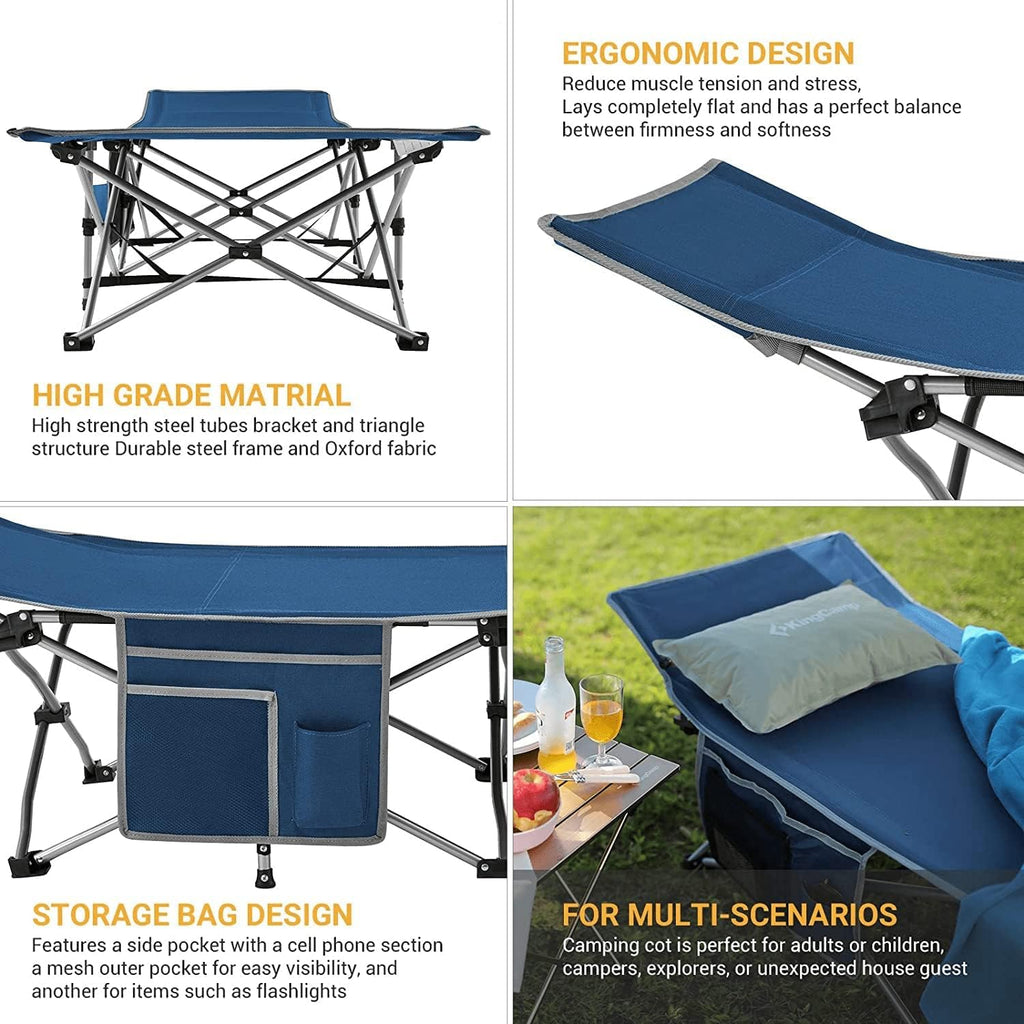 Heavy Duty Folding Camping Cot S4484