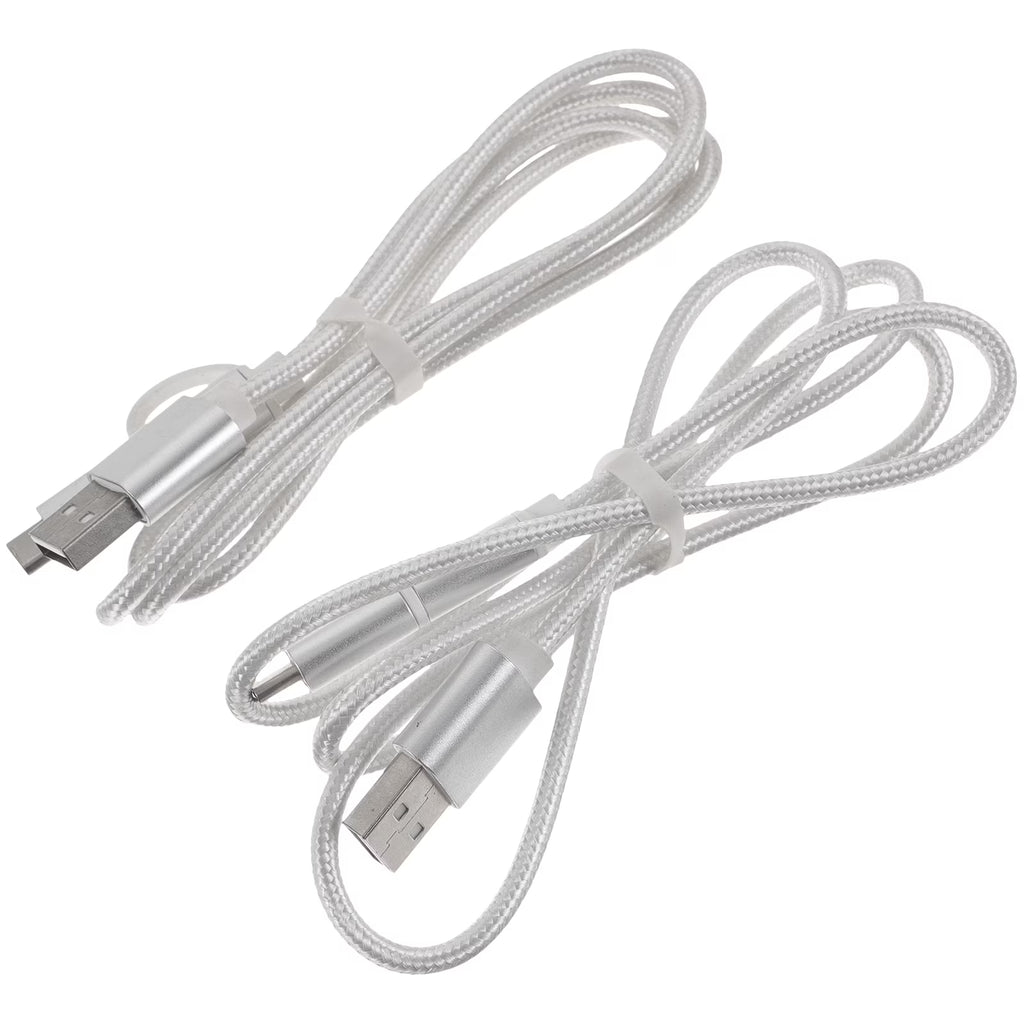 2 Pcs Phone Car Charger Cord Cables Data Line B713