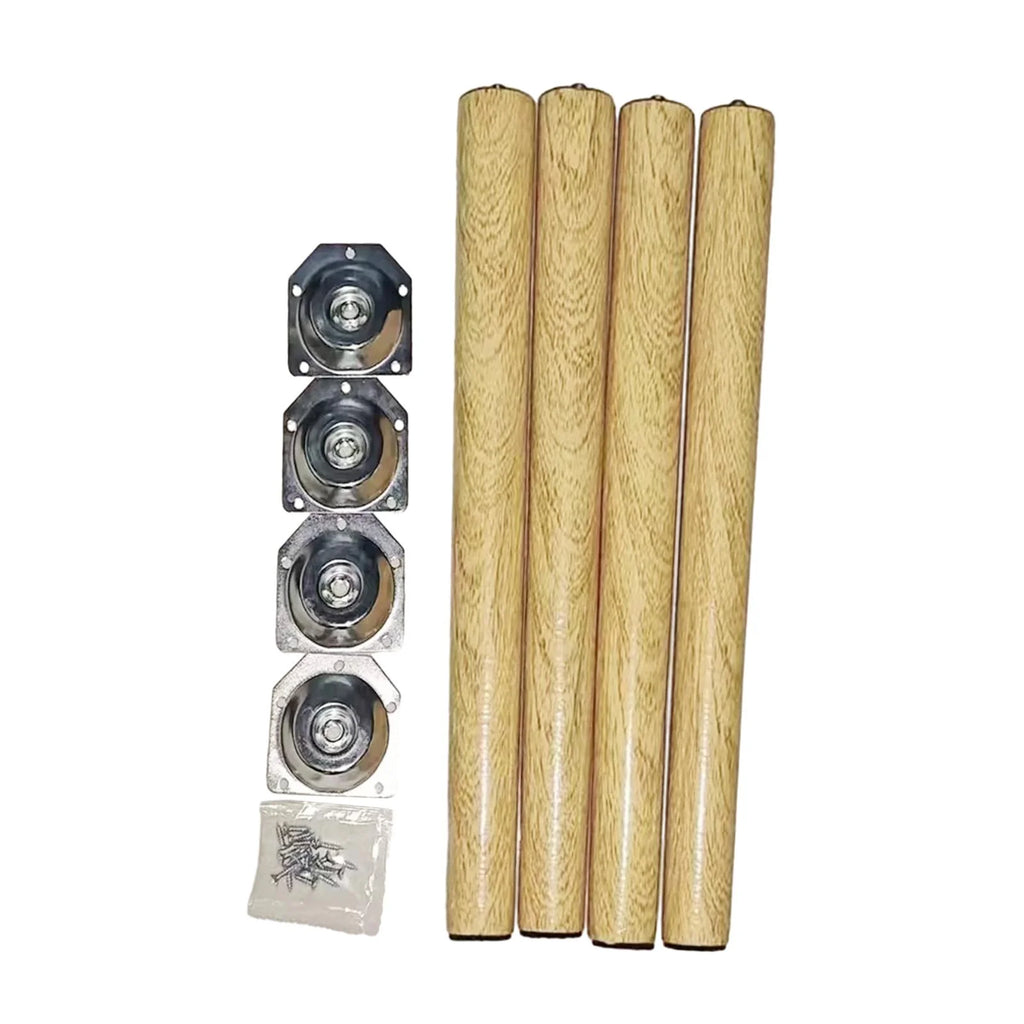 4Pcs Wooden Furniture Legs 50cm R91718