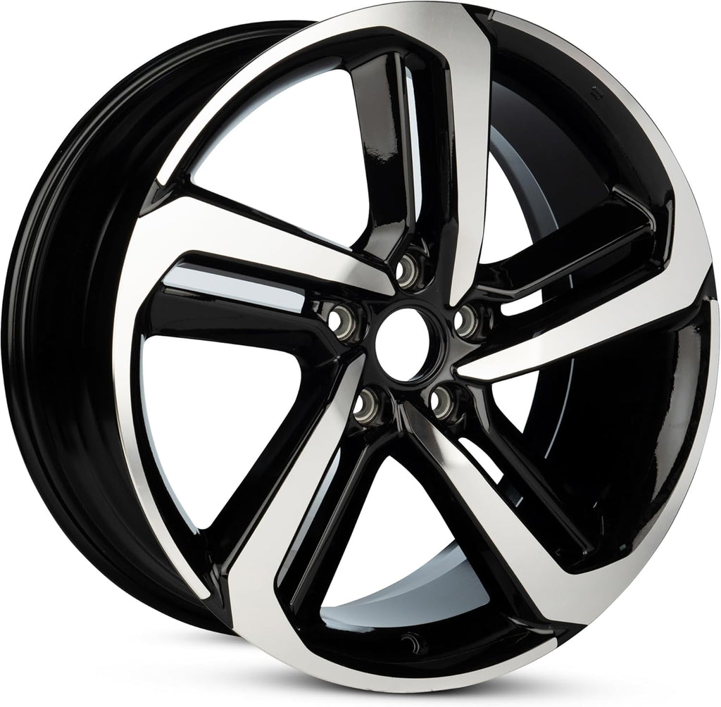 Black Machine Face Diamond Cut Rim V85220