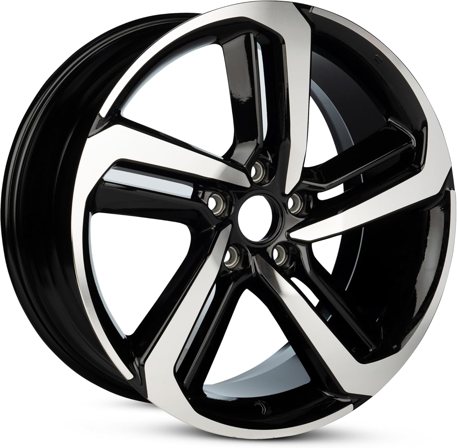 Black Machine Face Diamond Cut Rim V85220