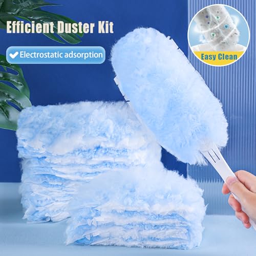 360 Dusters Refills Kit with 4X Microfibers and 1 Handle Q962503