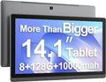 14.1 Inch Android Tablet with 1080P Full HD, 6G+128G, Grey P529369