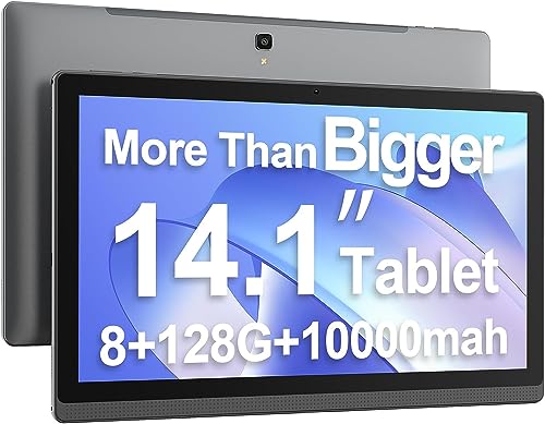 14.1 Inch Android Tablet with 1080P Full HD, 6G+128G, Grey P529369