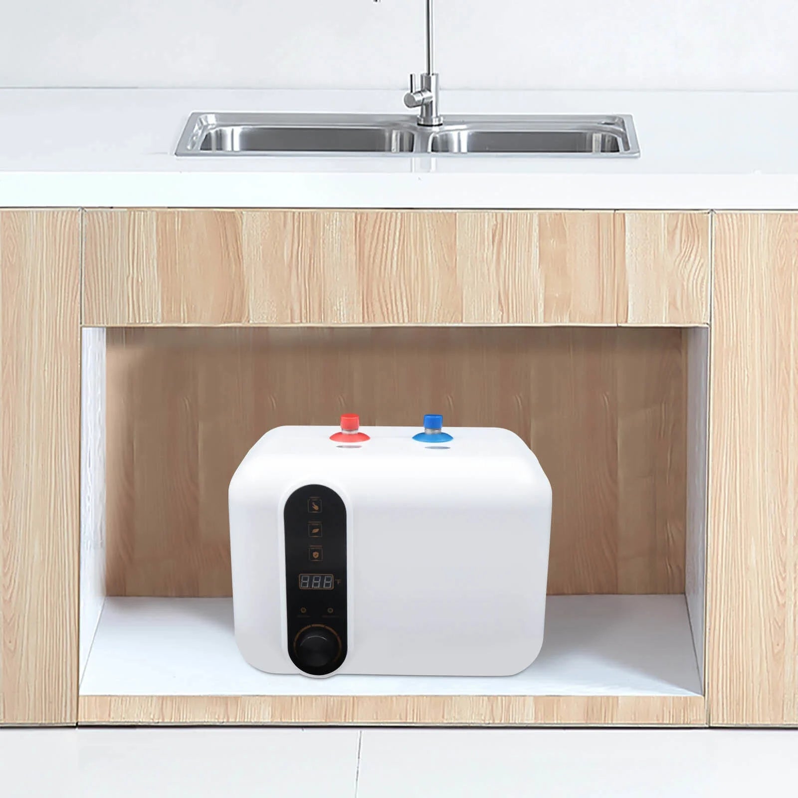Compact Mini-Tank Storage Electric Hot Water Heater 10L 1500W 110V L9529