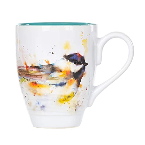 16 Ounce Glossy Stoneware Mug With Handle M262