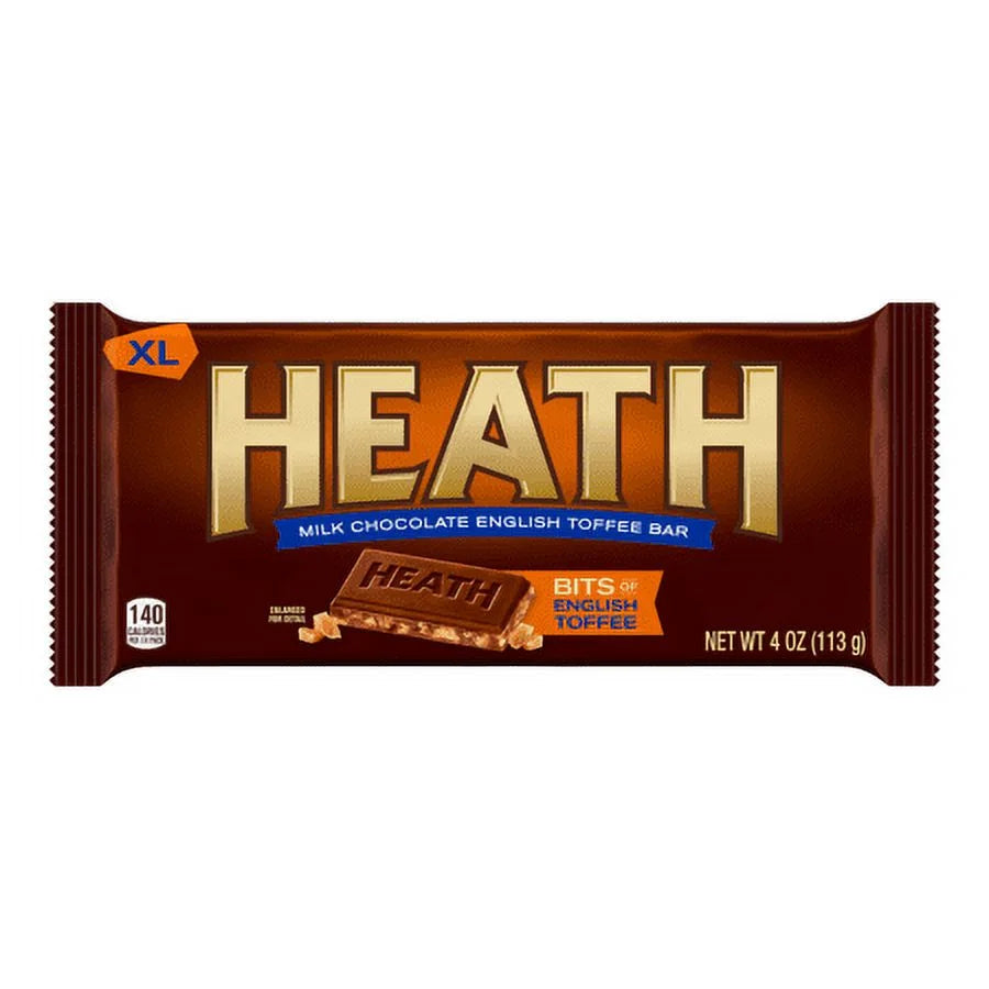 Extra Large English Toffee Candy Bar - 4.0 Oz (Pack of 15) B499