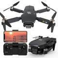 Orange Foldable Drone with Camera, Brushless Motor RC Quadcopter Y169