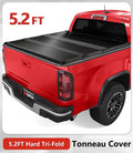 Tri-Fold Hard Tonneau Cover Truck Bed FRP E60032