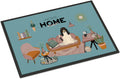 Swiss Hound Doormat 18x27 Non Slip Washable Low Pile F88276