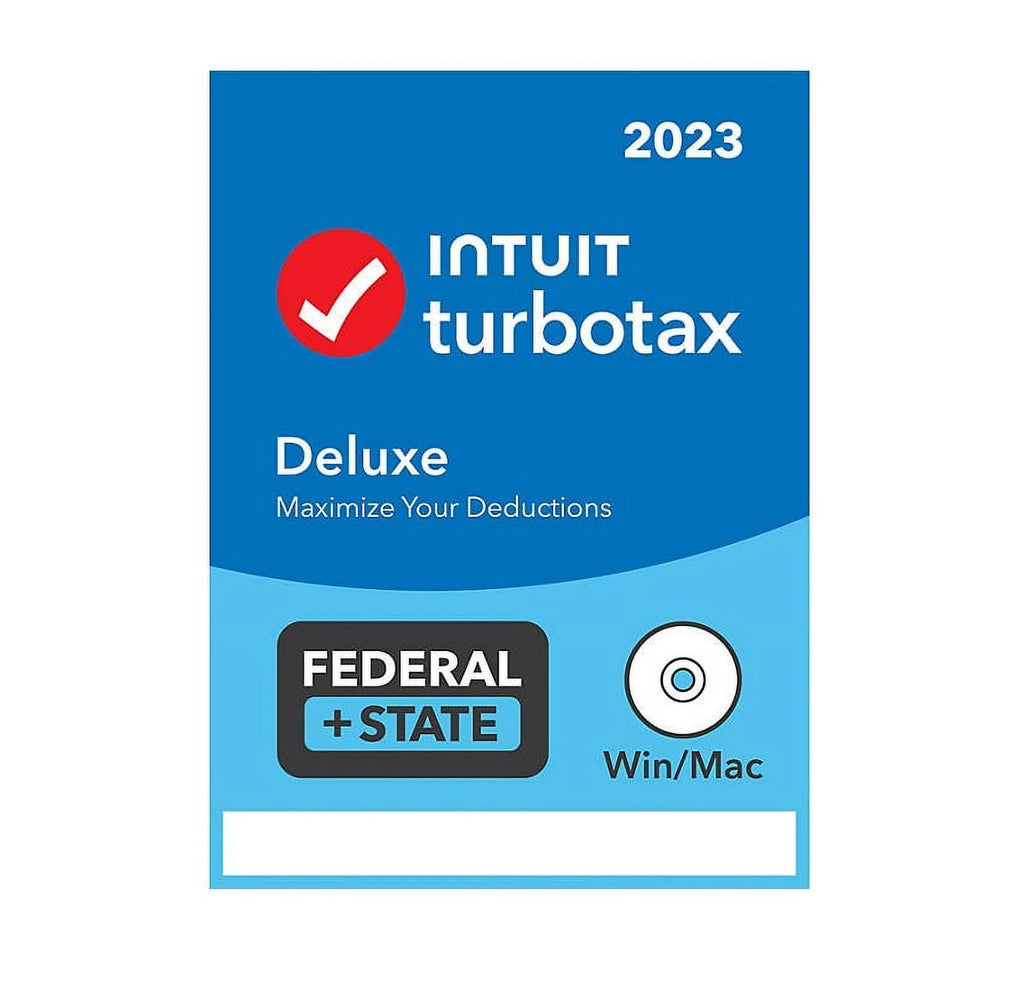 TurboTax Deluxe 2023 Fed + State (CD) B7023
