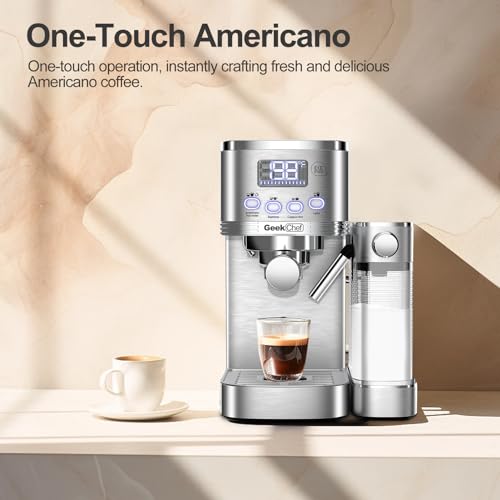 Espresso and Cappuccino Machine with Automatic Milk Frother P695