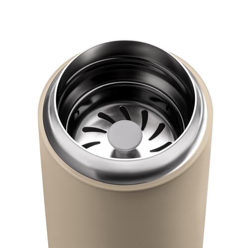 16 oz Vacuum-Insulated Stainless Steel Travel Mug with Ceramic Interior G9089