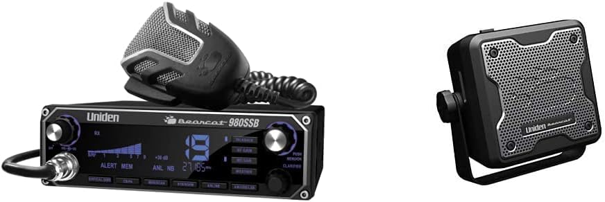 40-Channel SSB CB Radio and 15-Watt External Speaker Bundle L96120