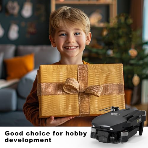 Orange Foldable Drone with Camera, Brushless Motor RC Quadcopter Y169