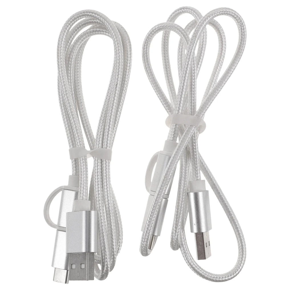2 Pcs Phone Car Charger Cord Cables Data Line B713