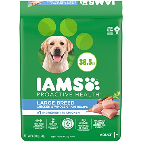 38.5 lb. Large Breed Dry Dog Food with Real Chicken X158280