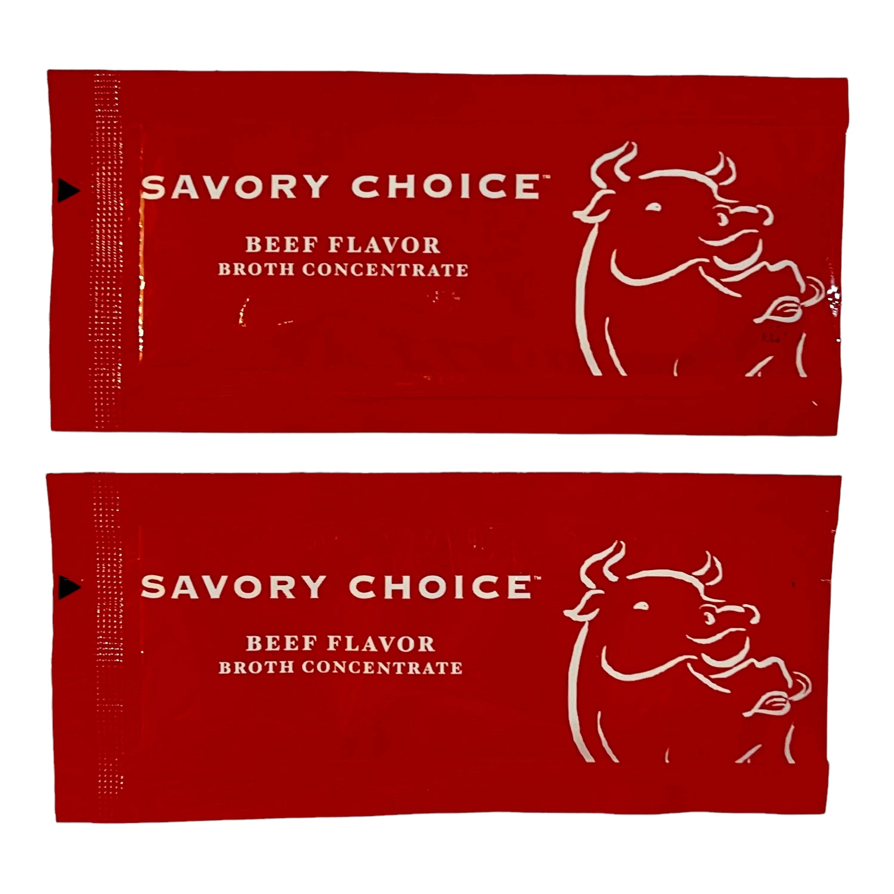 Beef Broth Low Sodium Broth Concentrate 50 Pack J2394