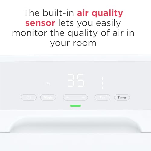 50-Pint Portable Dehumidifier with Wi-Fi, White G183
