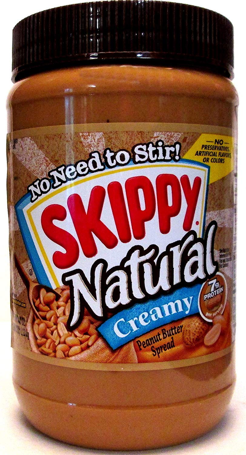 Natural Creamy Peanut Butter (Pack of 2) 40 oz Jars L3151