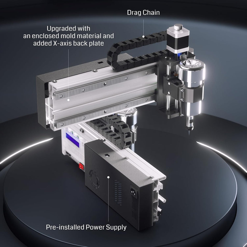 CNC Machine with Spindle Holder W510806